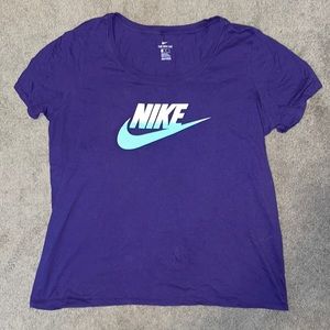 Nike Women Athletic T-Shirt (XL)